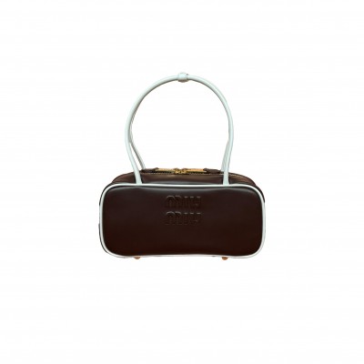 MIU MIU BEAU NAPLAK LEATHER BAG 5BB173 (28*13*9cm)